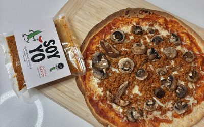 Power Pie: SOYYO Mushroom Pizza