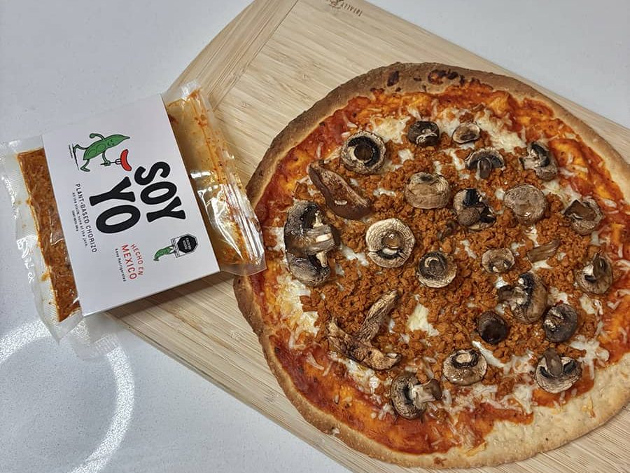Power Pie: SOYYO Mushroom Pizza